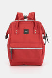 Water Resistant Canvas Backpack Bag with Side Pockets