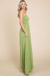 Smocked Cami Maxi Dress with Pockets